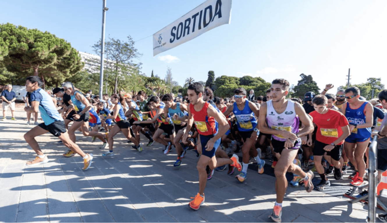 Tres de sortida a la 44a Cursa Popular Les Santes (foto: Sergio Ruiz)