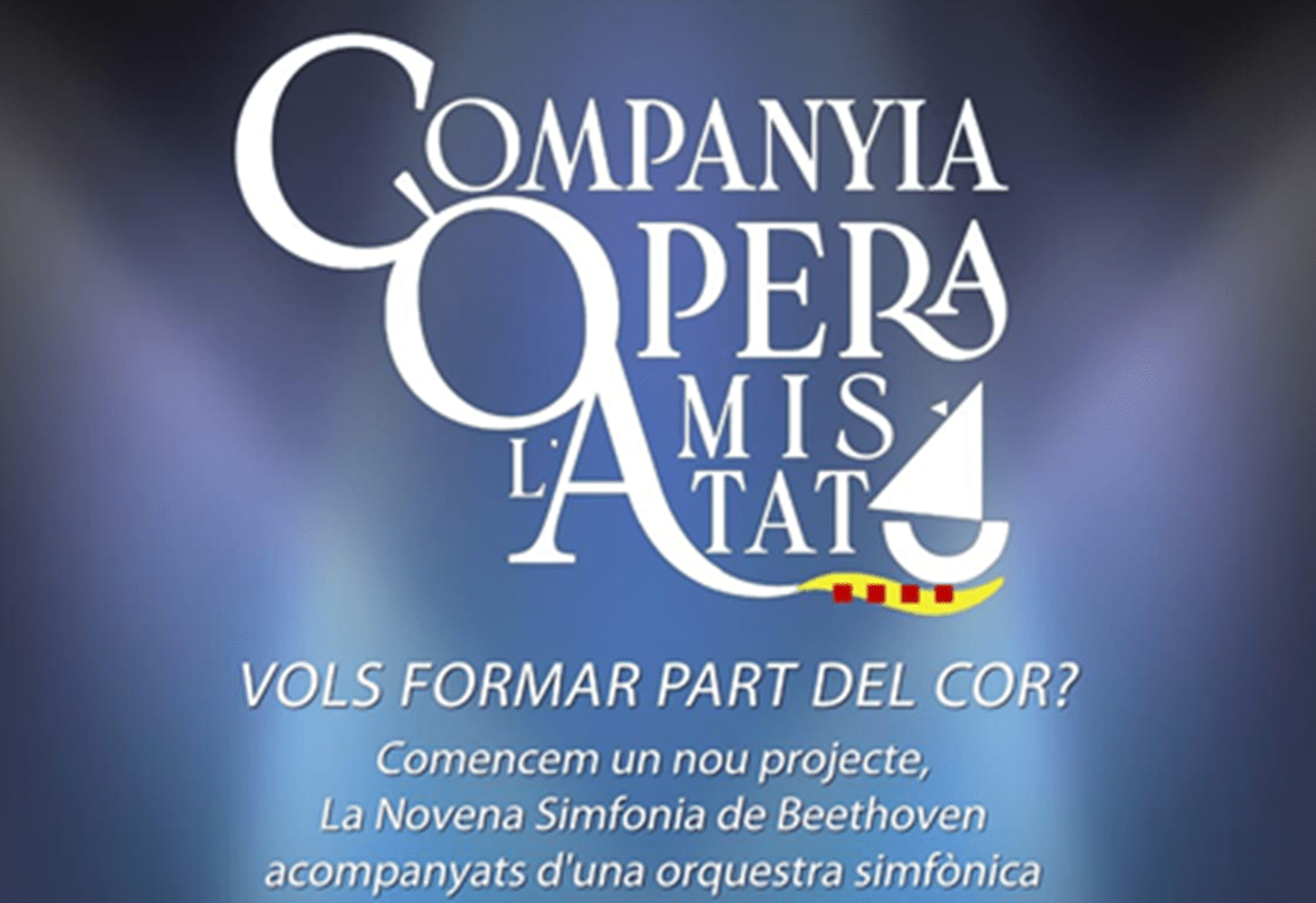 Cartell audicions Òpera l'Amistat